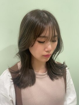 ヘアー メイク フィールド(Hair Make Field) ふわっとぱつんとムルギョル巻き韓国ヘア★