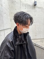 イーラ(era)&nbsp;ツイストスパイラルパーマセンターパート刈り上げ無造作