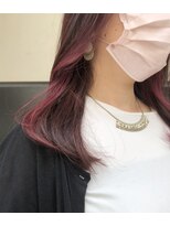 エイト 博多店(EIGHT hakata)&nbsp;イヤリングカラー×ピンク