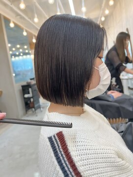 ロンドアジュール 横浜(Lond azur) ぱつっとボブ