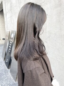 メゾンアクア 表参道(Maison ACQUA) ◎ブリーチなし透明感カラーグレージュラベンダーあっ