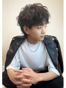 ヘアーデザイン ビビッド(HAIR DESIGN VIVID) メンズウルフ/スパイラルパーマ/メンズパーマ/メンズカット/日光