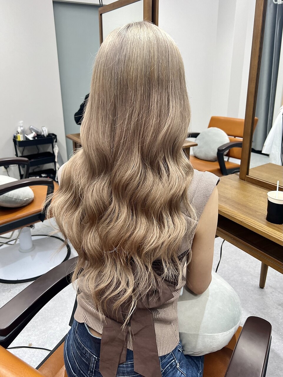 6のベージュを60枚アッシュベージュを30枚　シールエクステ 6のベージュを60枚アッシュベージュを30枚 シールエクステ 6の