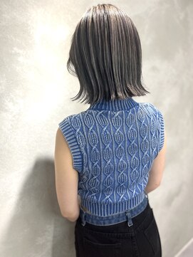 アルマバイロサ(ALMA by ROSA) ハイライトグレージュ×ボブ 担当SE-YA