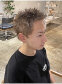 スパイキーショートダブルカラーケアブリーチ