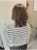 ウルフレイヤー×ミルクティーベージュ