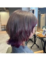 ビス ヘア アンド ビューティー 西新井店(Vis Hair＆Beauty) 20代30代大人ショートボブｘ小顔ウルフカット丸みショート