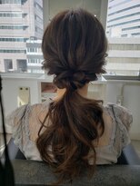 レディスペヘアー(redispe hair)&nbsp;下めポニー【名古屋駅・名駅・名駅西口・名古屋駅西口】