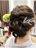 和装ヘアアレンジ