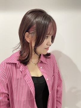 キャパ テリハ(CAPA TERIHA) くびれヘア/ピンクカラー/30代40代/香椎千早