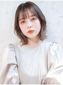 ☆大人可愛いひし形くびれレイヤーボブ 20代30代40代