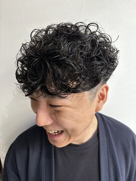 グラフ 立川(Graph.) プードルマッシュツーブロックメンズパーマ