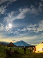 ペスカ 札幌大通店(pesca) 静岡のふもとっぱらで富士山をバックに！キャンプ最高！！