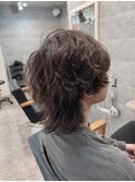 メンズウルフパーマ