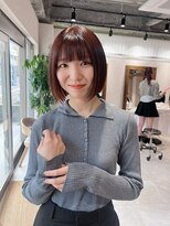 アドア 横浜(ADORE) 【ADORE横浜】柔らかピンク×ニュアンスボブ