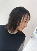 伸ばしかけにおすすめ！外ハネミディアムスタイル
