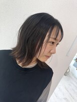 ヘアーパーチ(HAIR perch)&nbsp;伸ばしかけにおすすめ！外ハネミディアムスタイル