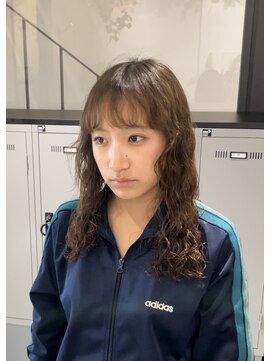 シアン 大須店(CYAN.) ブリーチパーマ×ヘーゼルカラー