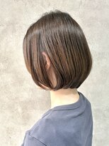 エンクス(enx)&nbsp;ホワイトグレージュデジタルパーマミニウルフ鶴ヶ峰YM66