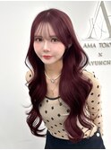 韓国ヘア/韓国スタイル/縮毛矯正/髪質改善/レイヤーカット