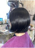 お手入れ簡単ボブ