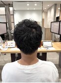 メンズツーブロック刈り上げスタイル