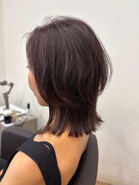 ジエクト ヴィシア(The Ect VIXIA) ラベンダーグレー　ウルフレイヤー　ボブレイヤー　ボブ