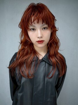 ギークス(GEEKS) 【GEEKS渋谷】ハッシュカット/ウルフ/顔周りレイヤー/ハイトーン