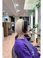 クロン 美容室(clon)&nbsp;ハイトーンデザインカラー×ウルフレイヤー