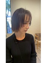 シフト(SHEEFT)&nbsp;耳だしショート大人ショート似合わせカットニュアンスカラー