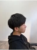 ダウンパーマ/センターパート/ニュアンスパーマ/韓国/橋本修杜