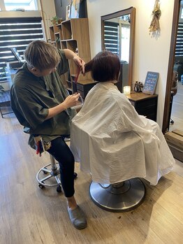 ヘアルーム シン(hair room SHIN)の写真/イメージを伝えるのが苦手な方も大丈夫です◎毎日扱いやすく、綺麗が続くStyleを一緒に見つけましょう♪