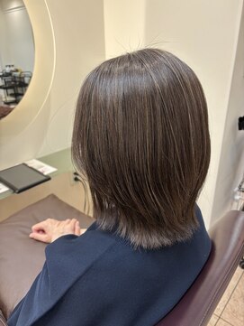 松本平太郎美容室 銀座パートフォー(PART４) 白髪ぼかしハイライト　　◎３０代　４０代　５０代