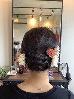 マイアイドゥー(My. i do) シニヨンスタイル