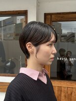 フゾンカウチ(fuzon kauti) ダークパープル/ナチュラルショート/ミルクブラウン/夏/北池袋