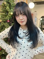 ファンファンバイルー 岐阜(fan fun by Rooo) レイヤー+髪質改善カラー