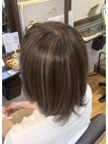 トータルビューティーステラ(TOTAL BEAUTY STELLA)&nbsp;白髪ぼかしハイライト　白髪ぼかし　白髪染め　白髪ぼかしカラー