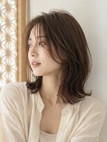 オアシスアヴェダ ザ・ペニンシュラ東京(OASIS AVEDA)&nbsp;くびレイヤー・ベージュ・小顔似合わせカット銀座20代30代