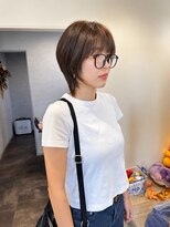 ハイク(HYKE)&nbsp;大人ショートウルフ×柔らかブラウン