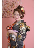 トータルビューティーサロンカワニシ&nbsp;まとめ髪と着付け