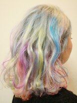 デコヘアー(DECO HAIR) ユニコーンカラーミディアム