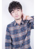 アイニティ(Inity)&nbsp;【心斎橋】パーマショートマッシュメンズカット