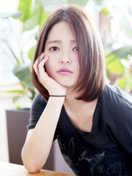 エマージュ 渋谷(Emerge) ♪センターパート×暗髪×ワンカールロブ♪[渋谷,渋谷駅,渋谷]