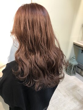 ジーナ 札幌(Zina) 【Zina札幌】イメチェン毛先パーマ耳かけ×フォギーベージュ