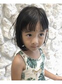Moana東崎#ボブ#キッズカット