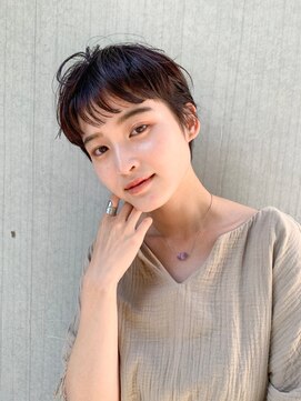 ヘアサロンエムフィス 池袋東口(HAIR SALON M Fe's) 耳周りすっきりショート☆前髪軽め
