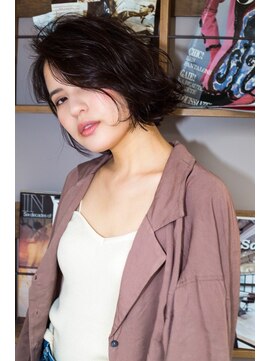 ロンドプロフィール 浦和(Lond profil) 浦和ショートヘアショートカット韓国白髪ぼかし白髪染めボブ