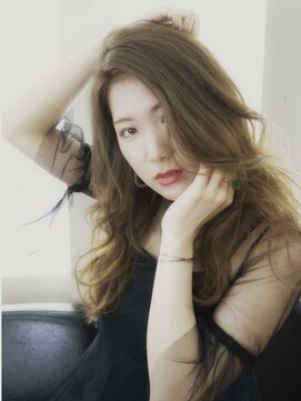 ヘアカフェ コトノハ(hair cafe Kotonoha) 【コトノハ】デジパ大人フェミニンノーバングキレイめカジュアル