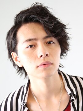 アース 岡崎店(HAIR&MAKE EARTH) クールなサイドパートショート