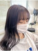 韓国風カット/羽根バング